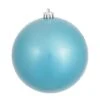 3 Inch UV Resistant Turquoise Candy Ball Ornament: Set Of 12