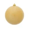 4.75 Inch UV Resistant Champagne Candy Ball Ornament: Set Of 4