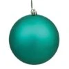 4.75 Inch UV Resistant Sea Foam Matte Ball Ornament: Set Of 4