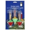 C7 Multi-Colored Bubble Replacement Bulb: Set Of 3