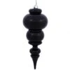 14 Inch Shiny Black UV Protected Finial Ornament