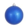 8 Inch Blue Candy Ball Christmas Ornament