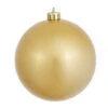 8 Inch Gold Candy Ball Christmas Ornament