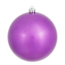 12 Inch Orchid Candy Ball Ornament