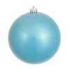 4 Inch Turquoise Candy Ball Ornament: Set Of 6