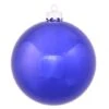 12 Inch Cobalt Shiny Ball Ornament