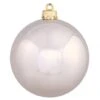 3 Inch Champagne Shiny Ball Ornament: Set Of 32