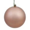 10 Inch Rose Gold Candy Ball Christmas Ornament