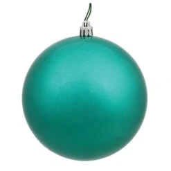 10 Inch Sea Foam Candy Ball Christmas Ornament