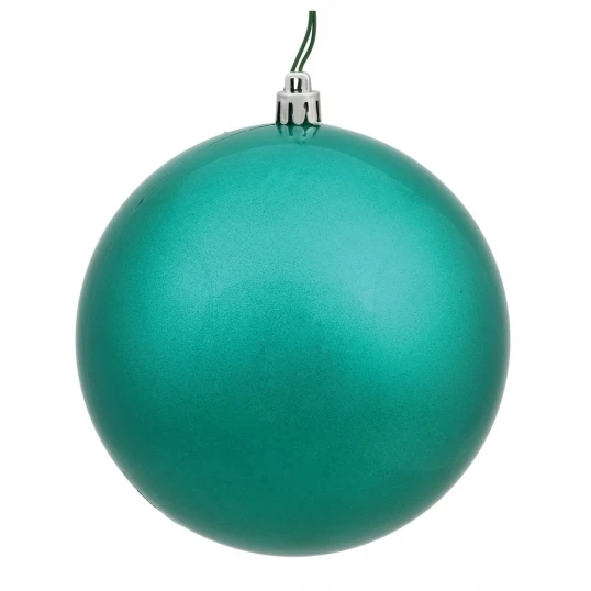 10 Inch Sea Foam Candy Ball Christmas Ornament 1 10 Inch Sea Foam Candy Ball Christmas Ornament