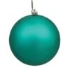 12 Inch Emerald Shiny Ball Ornament