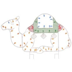 39x60 Inch LED Wire Silhouette Camel