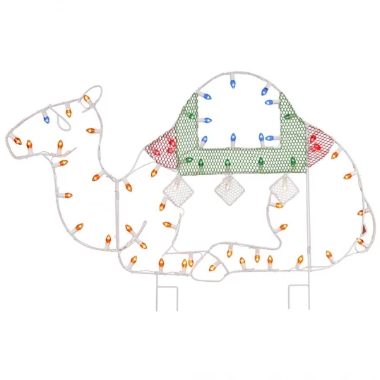 39x60 Inch LED Wire Silhouette Camel 1 39x60 Inch LED Wire Silhouette Camel