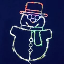 17 X 12 Inch LED Light Snowman