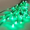 36 Inch Outdoor Tall LED Twig Lights - 3 Twigs: Green Lights