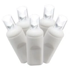 34 Foot Wide Angle LED Light Strand - 4 Inch Spacing: 100 Pure White Lights