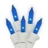 16 Foot Mini Light Strand With 4 Inch Spacing Strand: Blue