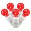 25 Foot G12 Berry LED Light Strand - 6 Inch Spacing: 50 Red Lights