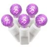 25 Foot G12 Berry LED Light Strand - 6 Inch Spacing: 50 Purple Lights